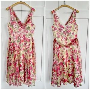 JS Boutique | Silk floral dress